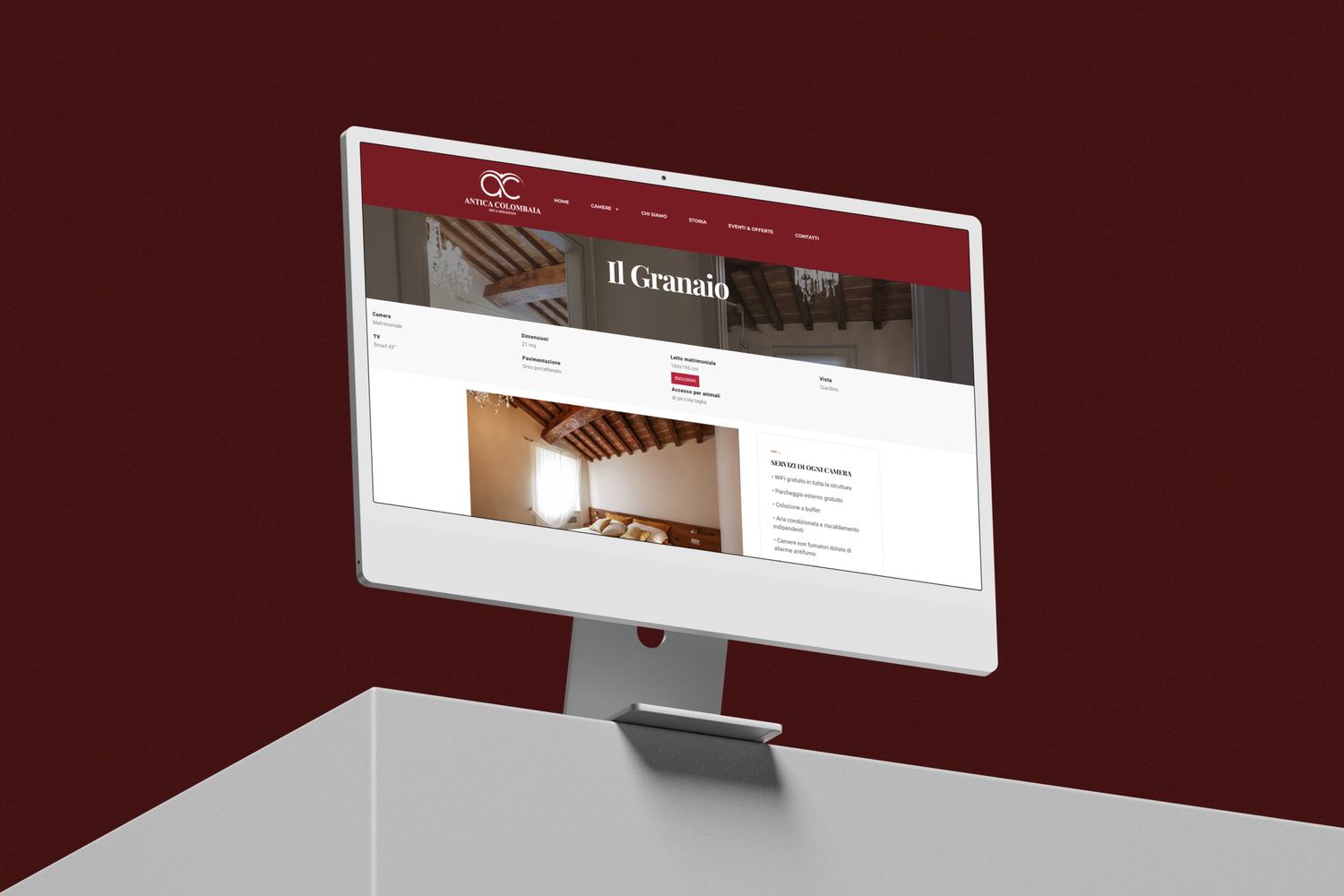 Sito web della struttura Il Granaio