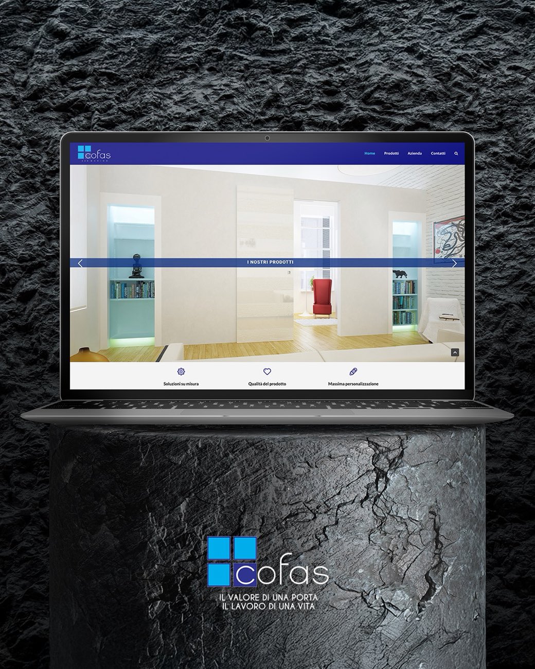 Sito web industriale realizzato da Miketing
