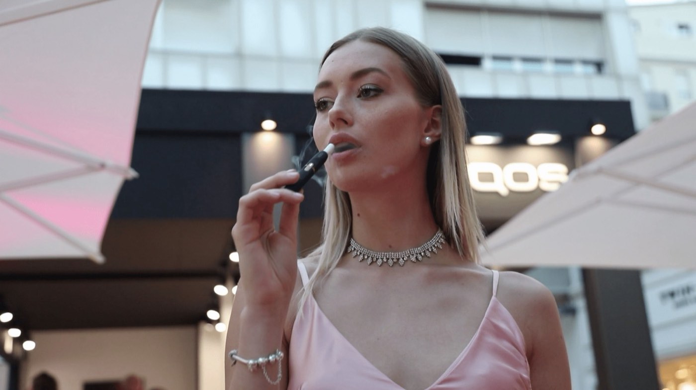 Brand activation IQOS fotografata da Miketing